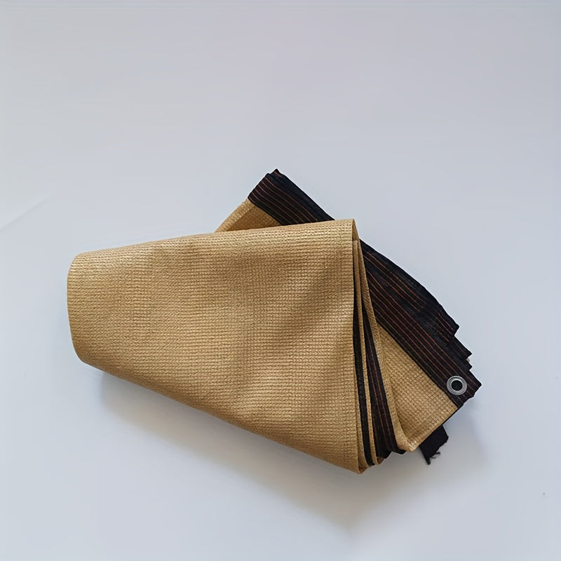 GRSUNGLOW Heavy-Duty Waterproof UV-Proof Sunshade Sail - Large Rectangle 90g HDPE