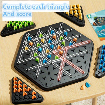 Chain Geometry: Educational Family Board Game - Brain Boosting Children's Toy