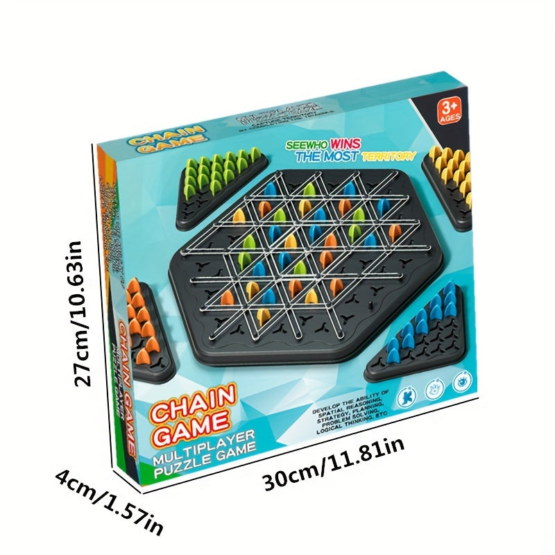 Chain Geometry: Educational Family Board Game - Brain Boosting Children's Toy