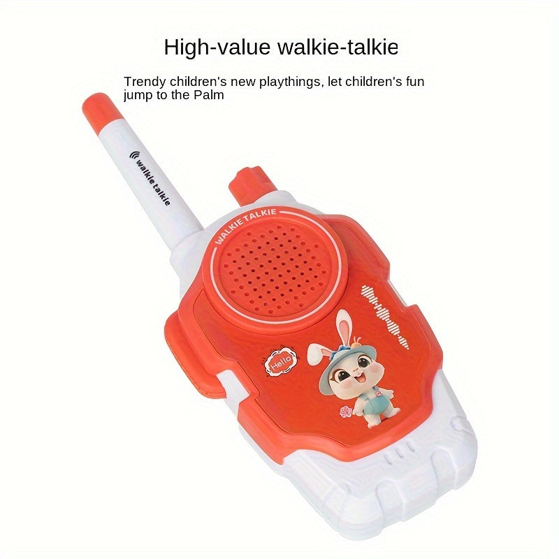 Kids 2pcs Wireless Walkie-talkie Set - Fun Parent-child Interaction Indoor Family Game Outdoor Toys