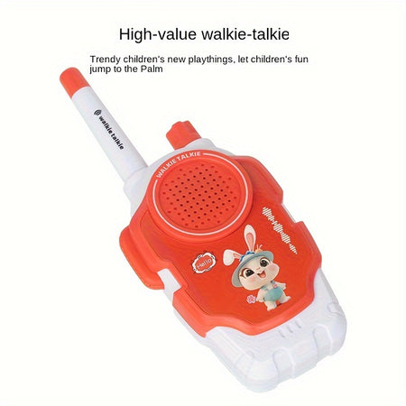 Kids 2pcs Wireless Walkie-talkie Set - Fun Parent-child Interaction Indoor Family Game Outdoor Toys