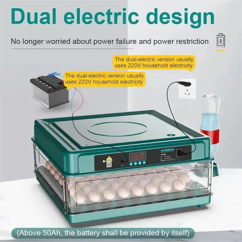 Drawer Type 9 Egg Incubator With Auto Temperature Control