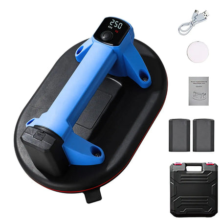 Industrial Vacuum Suction Cup 300KG Lifter For Granite Tile 2 Battery / Poland