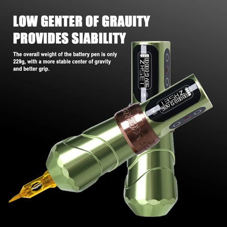 YILONG MAX Tattoo Machine Cartridge Pen &ndash; 2400mAh Battery