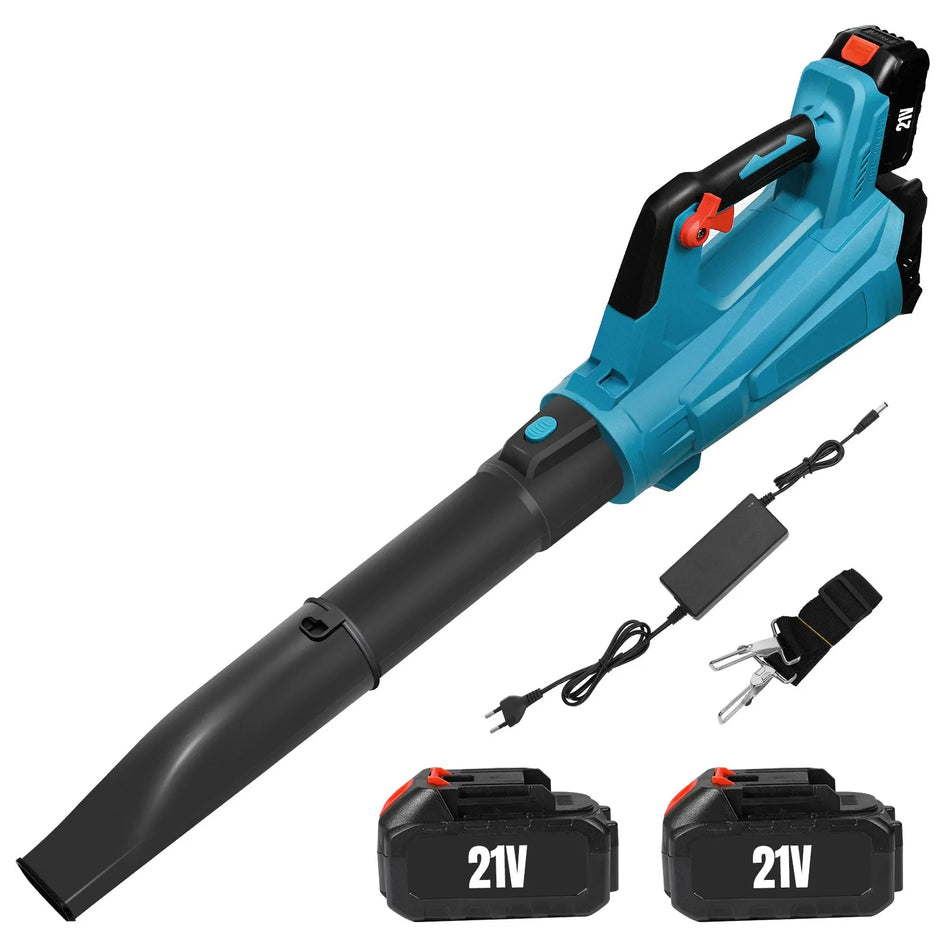 17000RPM 21V kabelloser Laubbläser – Zwei Batterien enthalten