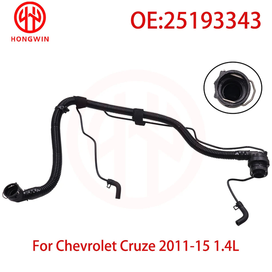 Tuyau d'entrée de refroidisseur d'huile, en plastique pour Chevrolet Cruze 1.4L, Sonic 1.4L, Trax 1.4L