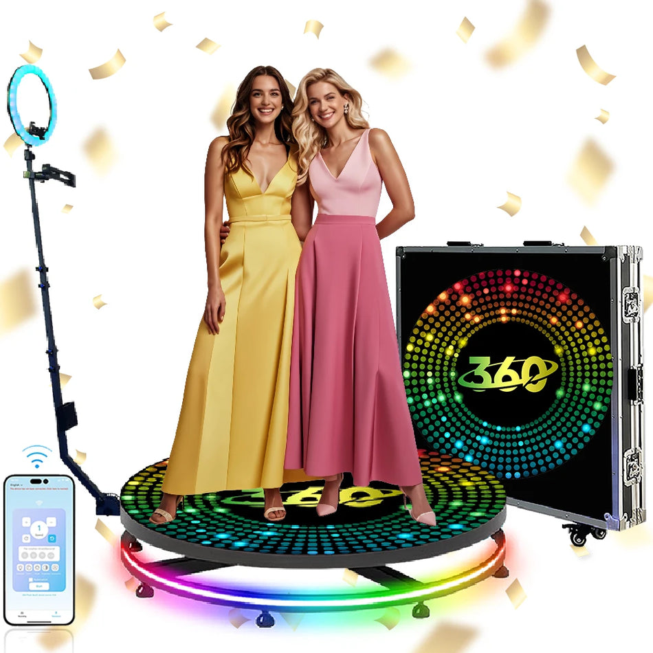 Cabina Fotografica Rotante 100cm Selfie Magic 360 Matrimonio