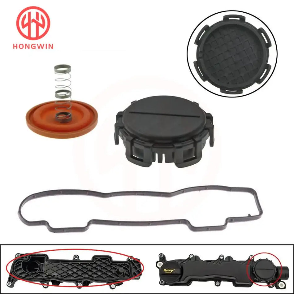 Junta de tapa de balancines del motor para Citroën y Peugeot Berlingo C2 C3