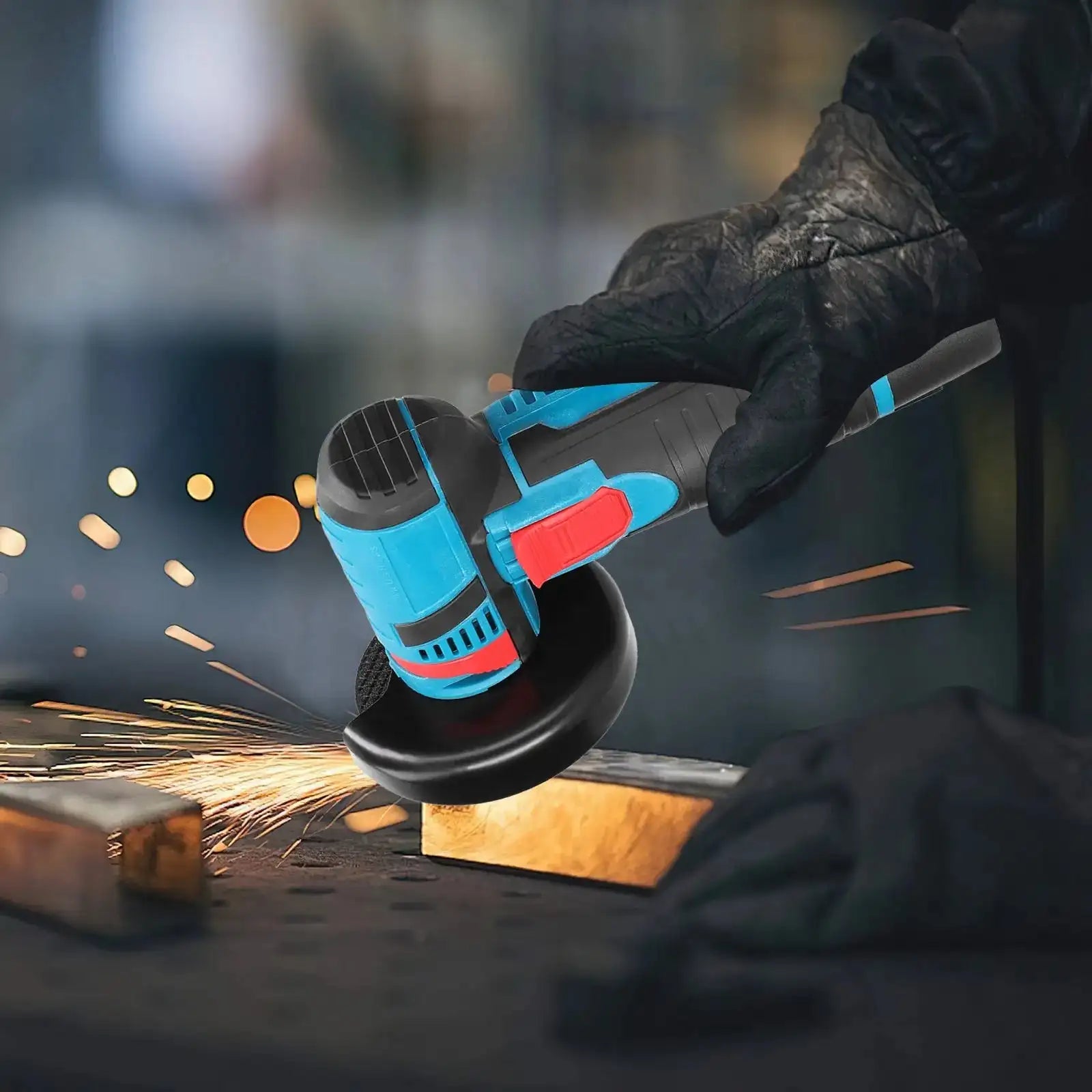 12V Mini Cordless Angle Grinder 19500rpm Li Battery Tool