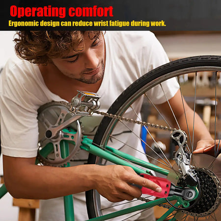 12V Cordless Ratchet Wrench 200Nm 7 Socket Set 2 Batteries