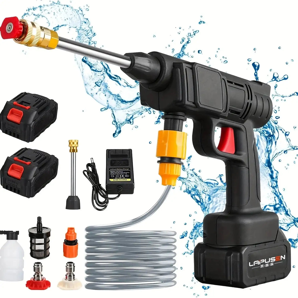 Cordless 200W 30BAR High Pressure Washer Makita 18V With 2XBattery / Electric / france