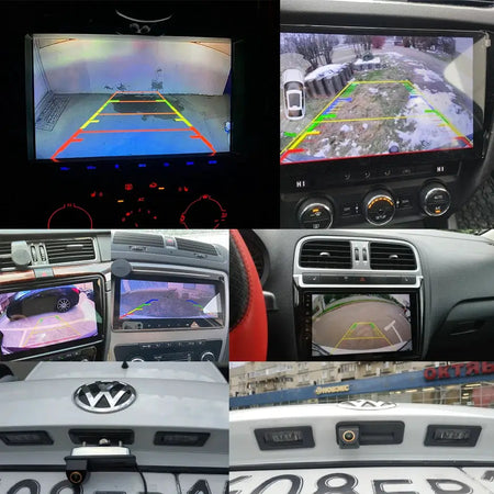 HD 1080P Rear View Camera With Lines For VW Skoda Audi A3 A4 by InterCyprus Trading Ltd