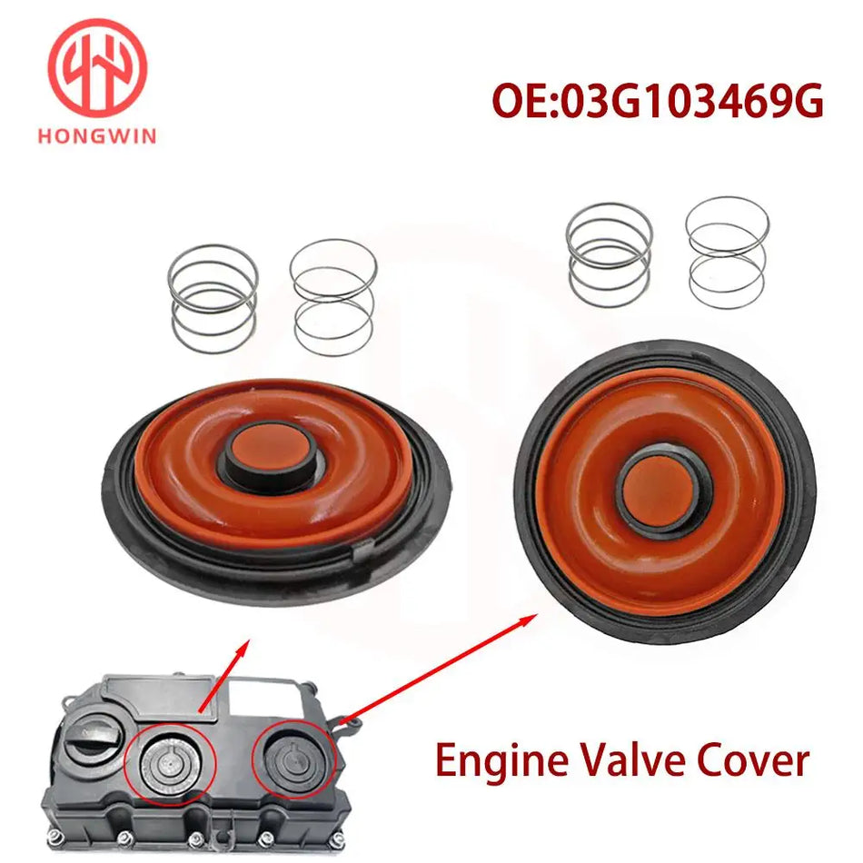 Kit de réparation de couvercle de soupape avec membrane pour Volkswagen 1.9/2.0 TDI