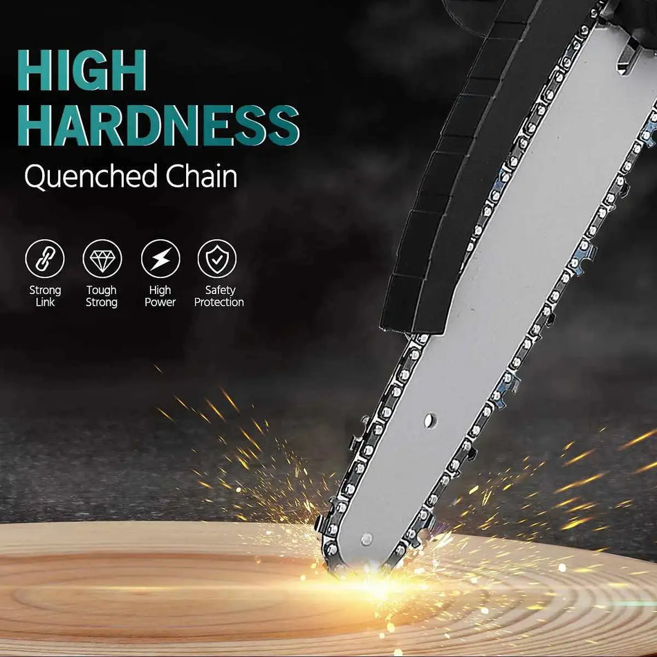 8 Inch Cordless Pruning Chainsaw For Makita 18V Battery