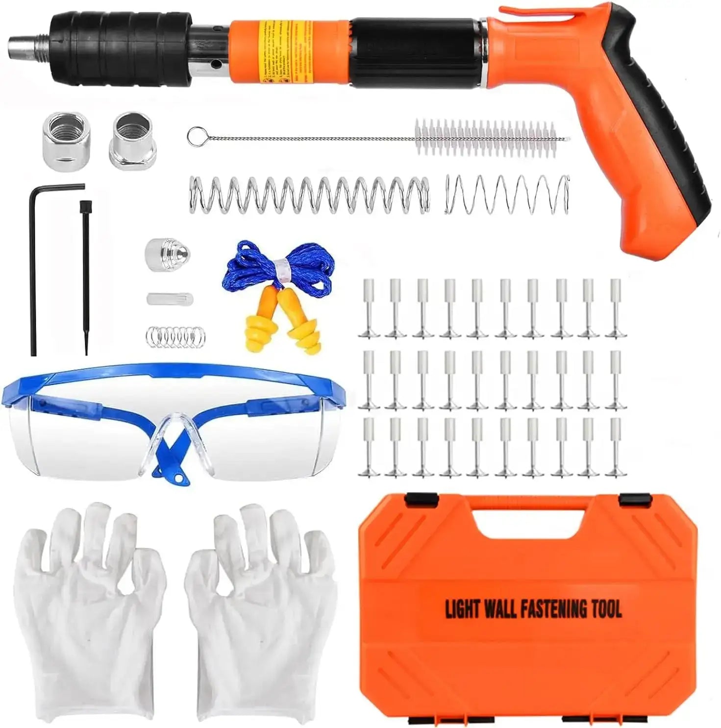 Mini Steel Nail Gun Manual Rivet Gun &ndash; Three Level Settings New Style-220 Nails / france