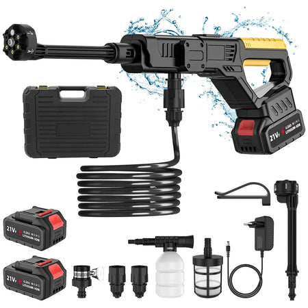 50Bar Cordless High Pressure Spray Gun for Makita 18V With 2&times;Battery / france