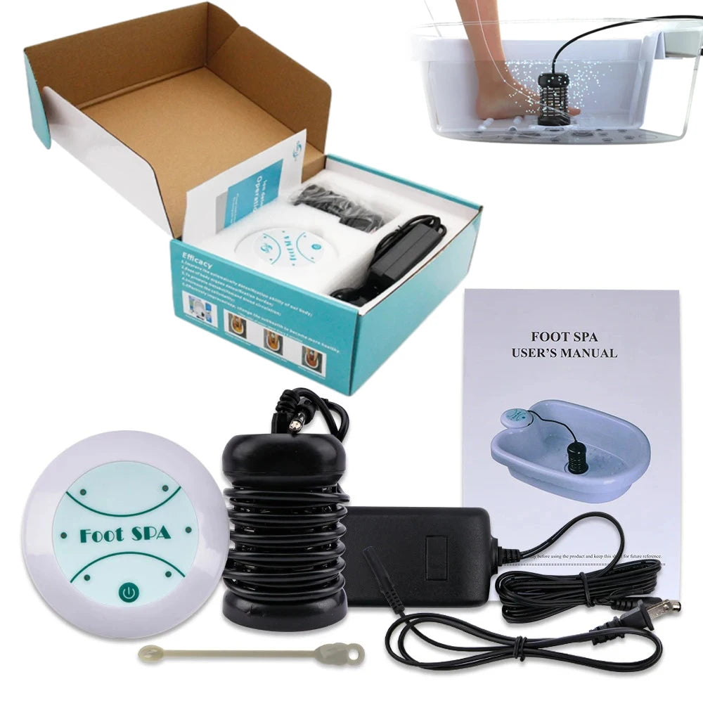 Ionic Foot Spa Bath Detox Machine &ndash; Relaxation and Detoxification for Your Feet