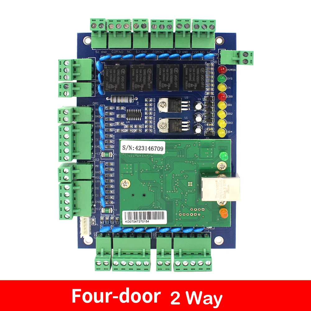 Lucking Door TCPIP Access Control Board - Wiegand Ready controller WG104