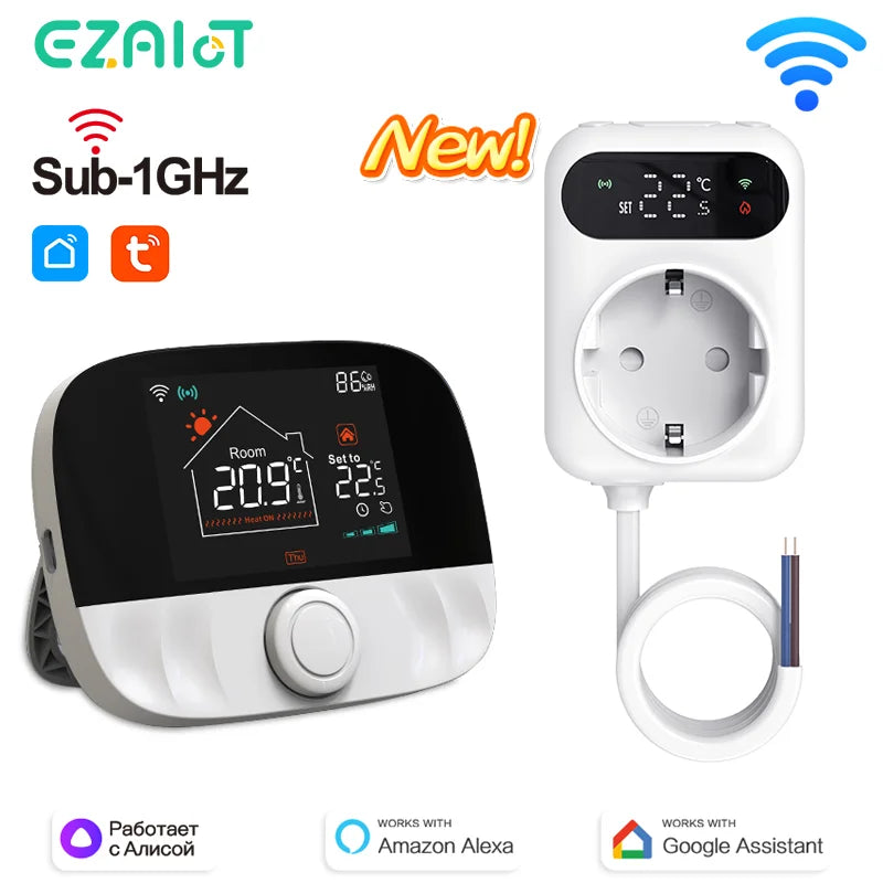 Tuya WiFi Smart Thermostat RF433 &ndash; Alexa and Google Home