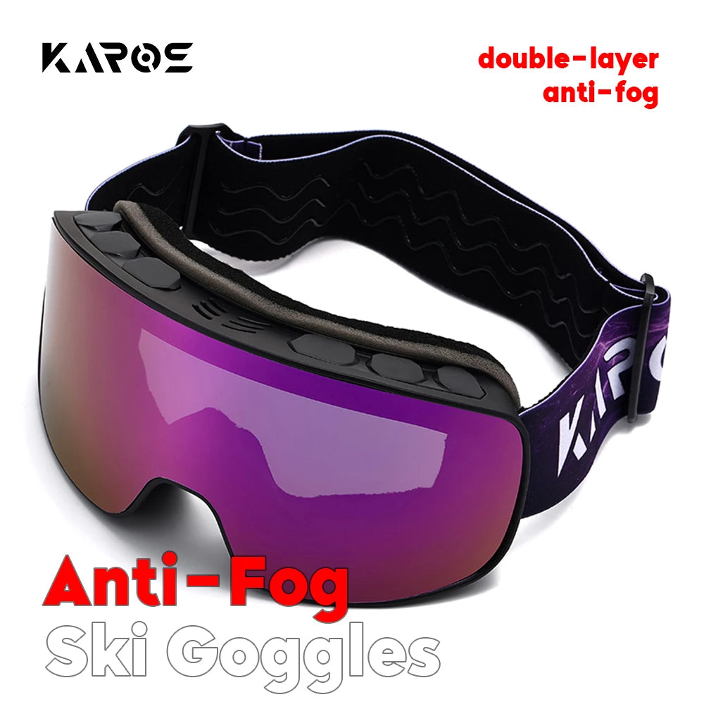 KAROS Ski Goggles &ndash; Anti Fog Double Layer UV400 Protection