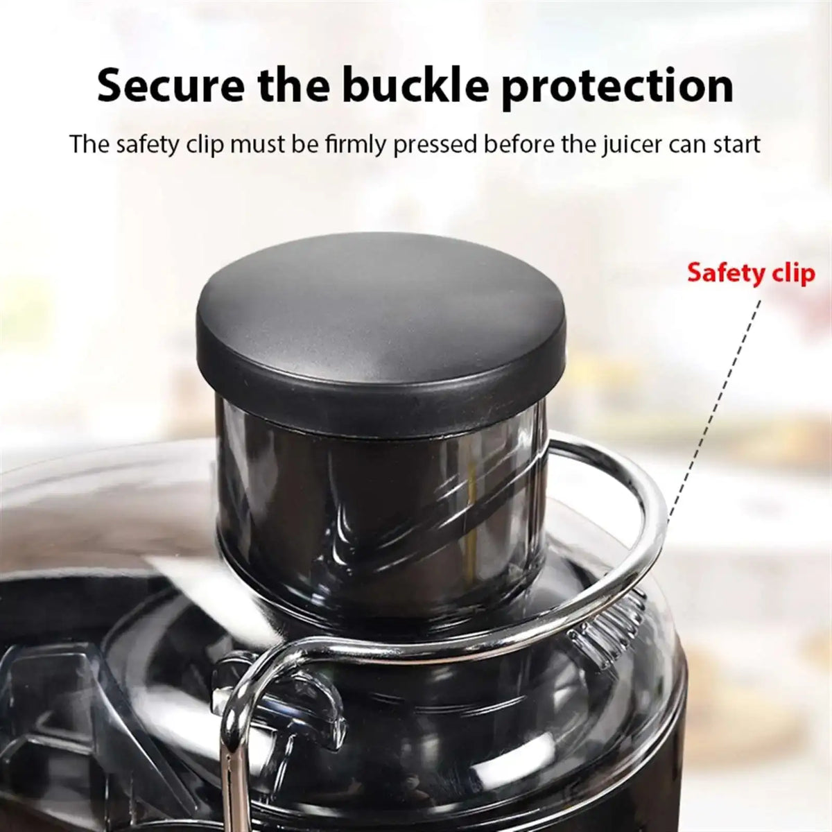 Betuyoo 400W Juicer Machine &ndash; Big Mouth For Whole Fruits