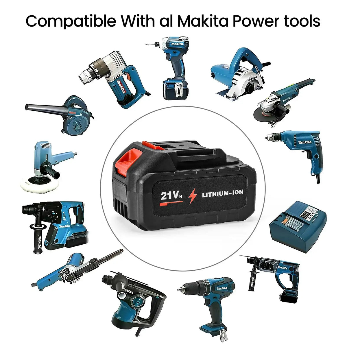 13000mAh Makita Li Ion Battery BL1860B BL1860 BL1850