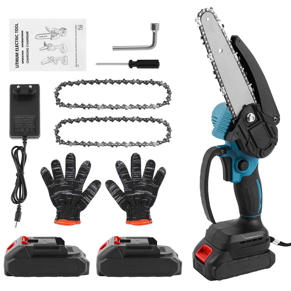 Serra elétrica sem fio de 800W com bateria Makita de 18V de 6 polegadas