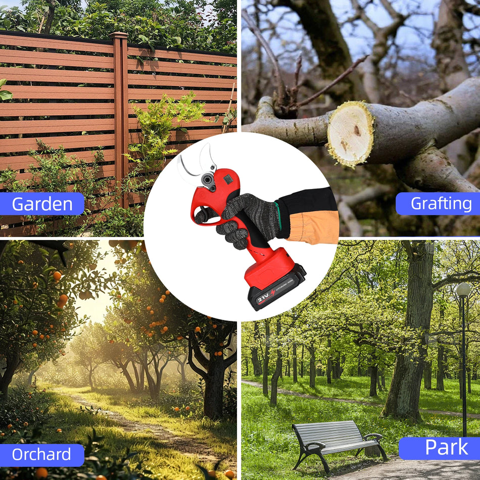 Sécateur Elétrico de Fio 40mm Com Ecrã 2 Baterias 3.0Ah