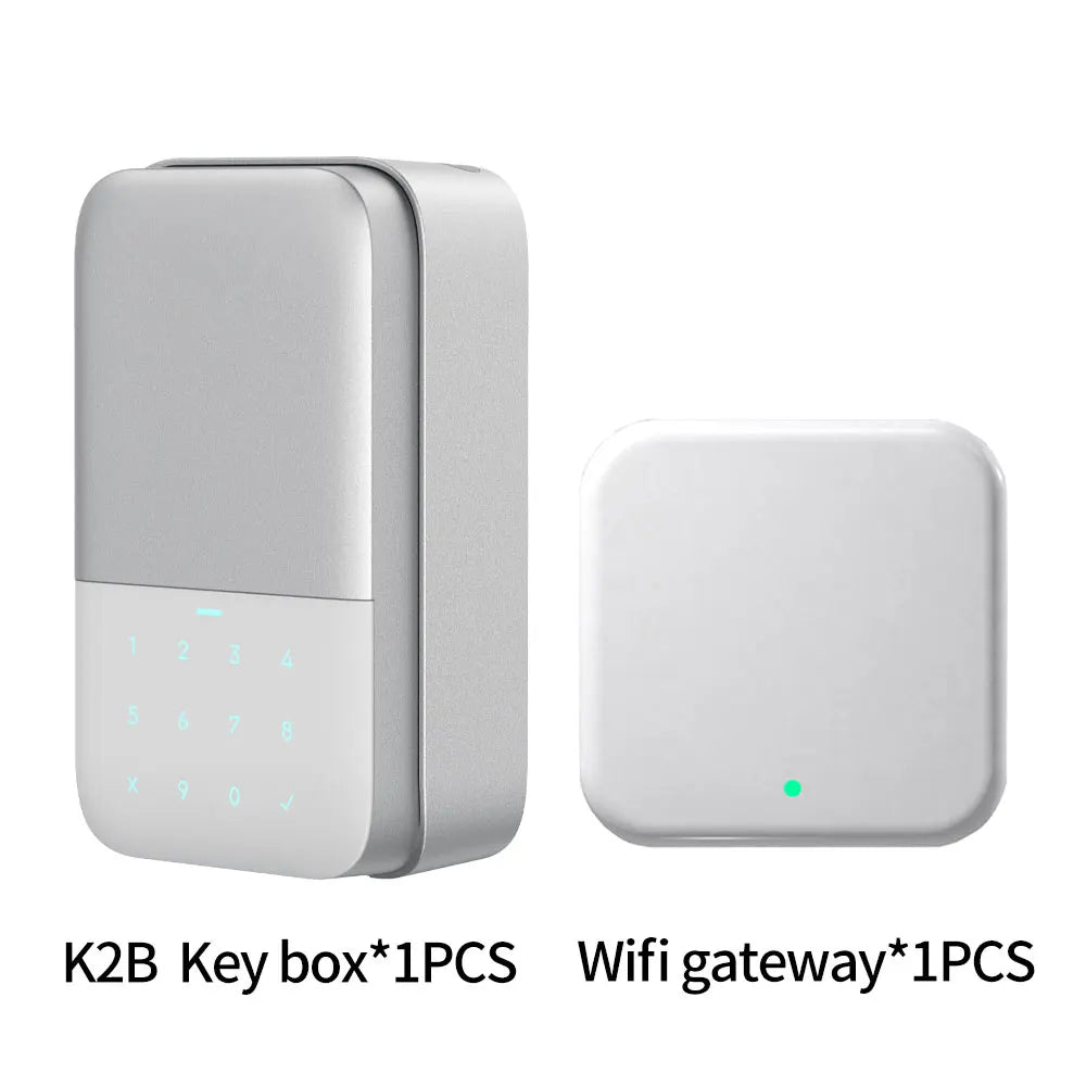 KB5F-TTLOCK Key Safe &ndash; Remote Unlock And Fingerprint Access KB2-WIFI Gateway G2