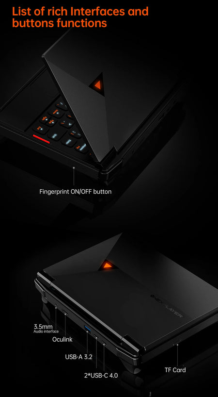 Onexplayer G1 AI HX 370 &ndash; Portable 8.8 Inch Handheld Gaming Laptop