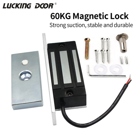 DC12V 60Kg Electromagnetic Lock &ndash; Side Mount Hidden Design
