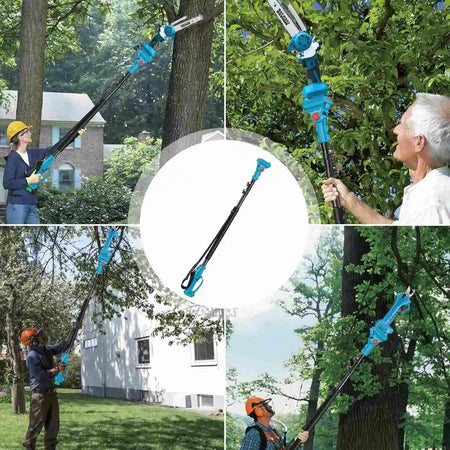 Brushless Electric Chainsaw 2.5m Telescoping Pole Pruning