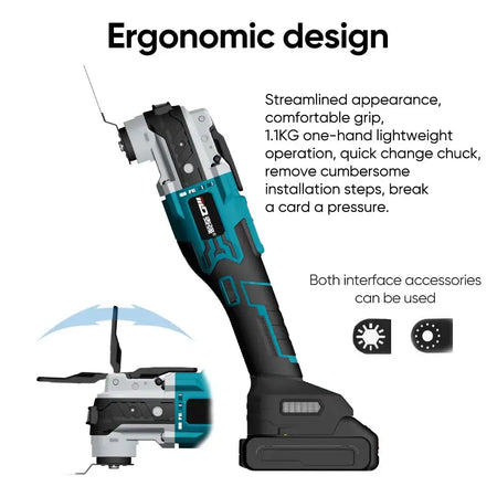 Brushless Oscillating Trimmer Saw 6 Speed For Makita 18V