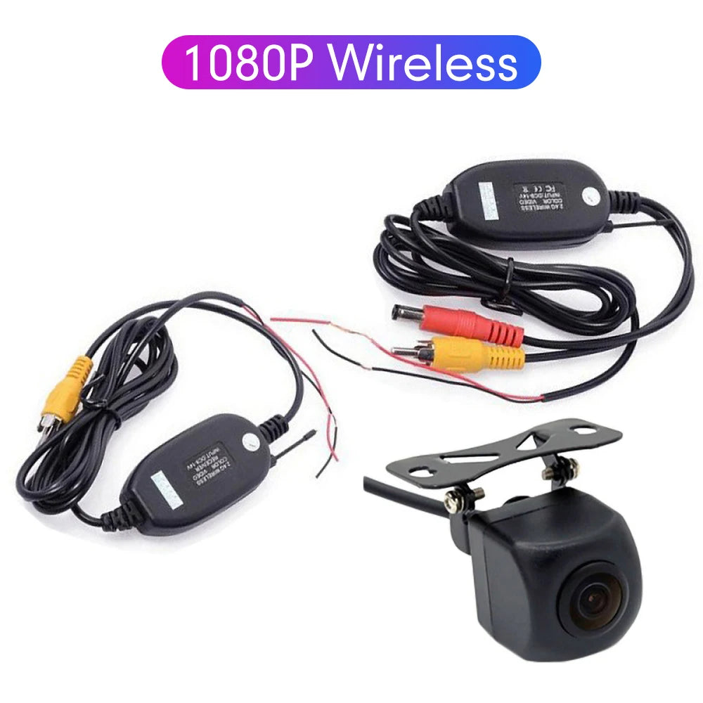 Universal Car Rear View Camera 1080P Wireless