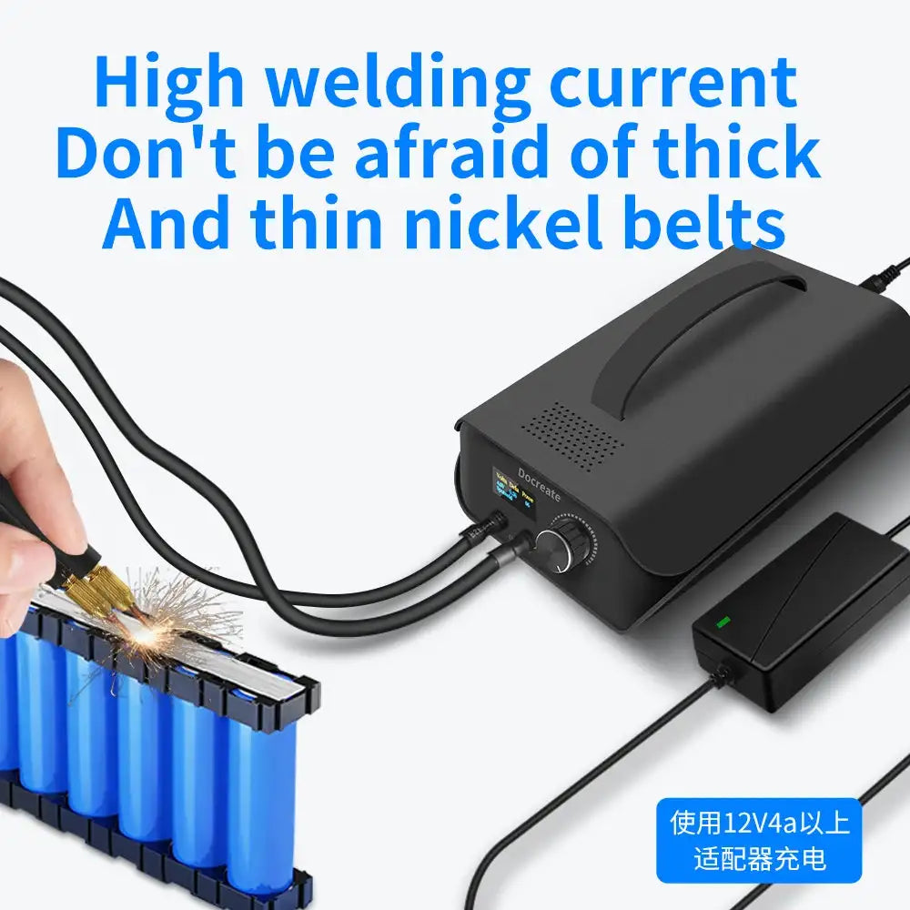 0.3mm Nickel Spot Welder 120 Gear Adjustable 18650 Battery