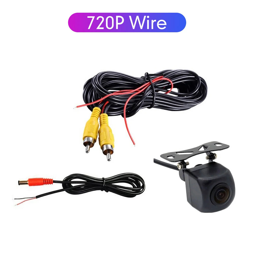 Universal Car Rear View Camera 720P Wire