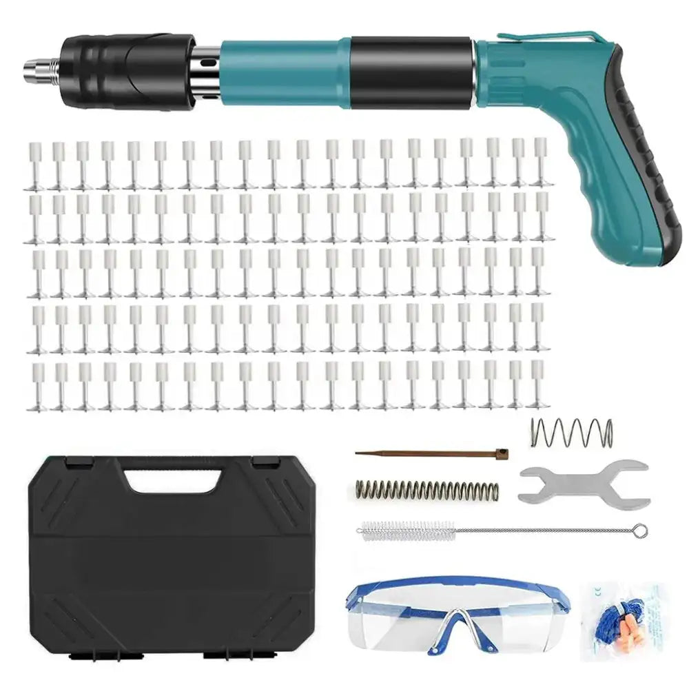 Mini Manual Steel Nail Gun Rivet Gun &ndash; Three Stage Force New Style-100 Nails / spain