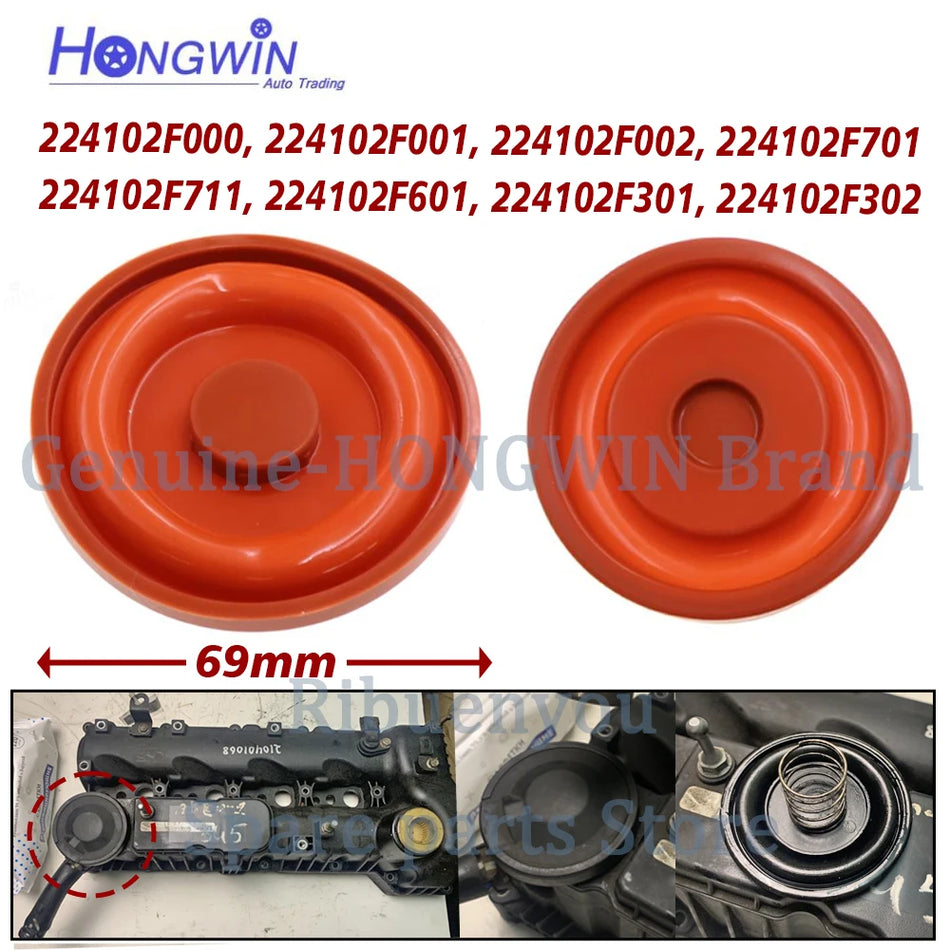 Ventildeckelmembran Gummi für Hyundai Kia Sorento Santa Fe