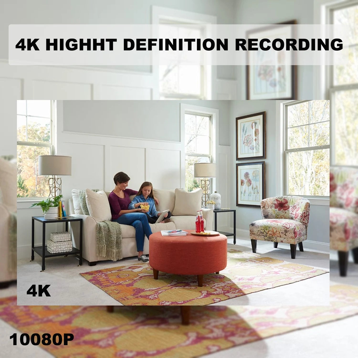 F9 4K HD Smart Camera &ndash; Wi-Fi Wireless With Night Vision