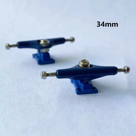 Fingerboard Truck 32mm 34mm &ndash; Professional Single Axle Blue 34mm / CHINA