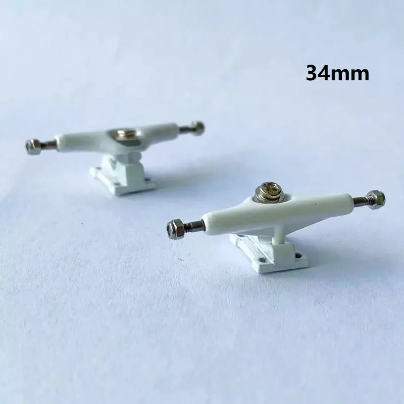 Fingerboard Truck 32mm 34mm &ndash; Professional Single Axle White 34mm / CHINA