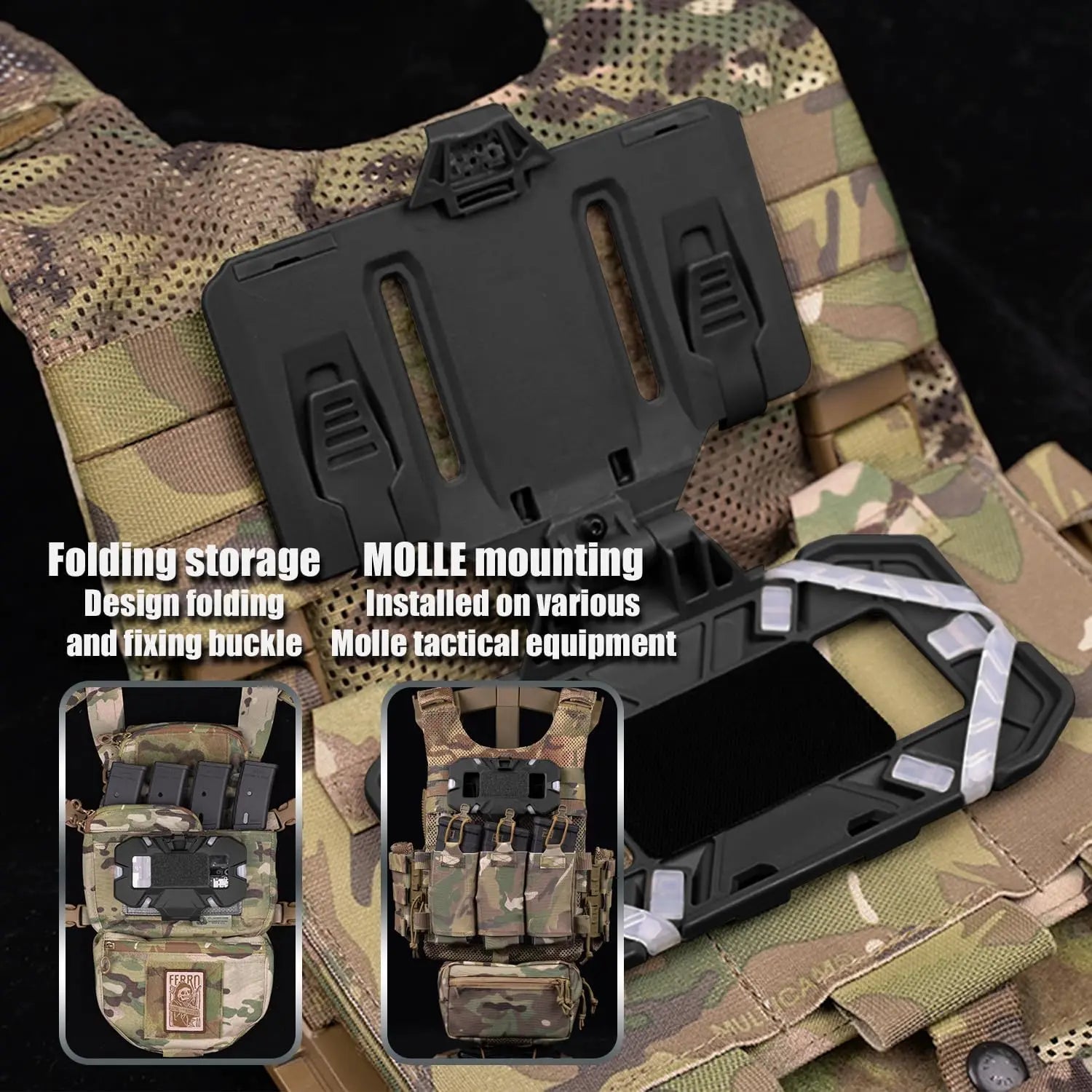 Tactical MOLLE Mobile Phone Holder for Outdoor Activities