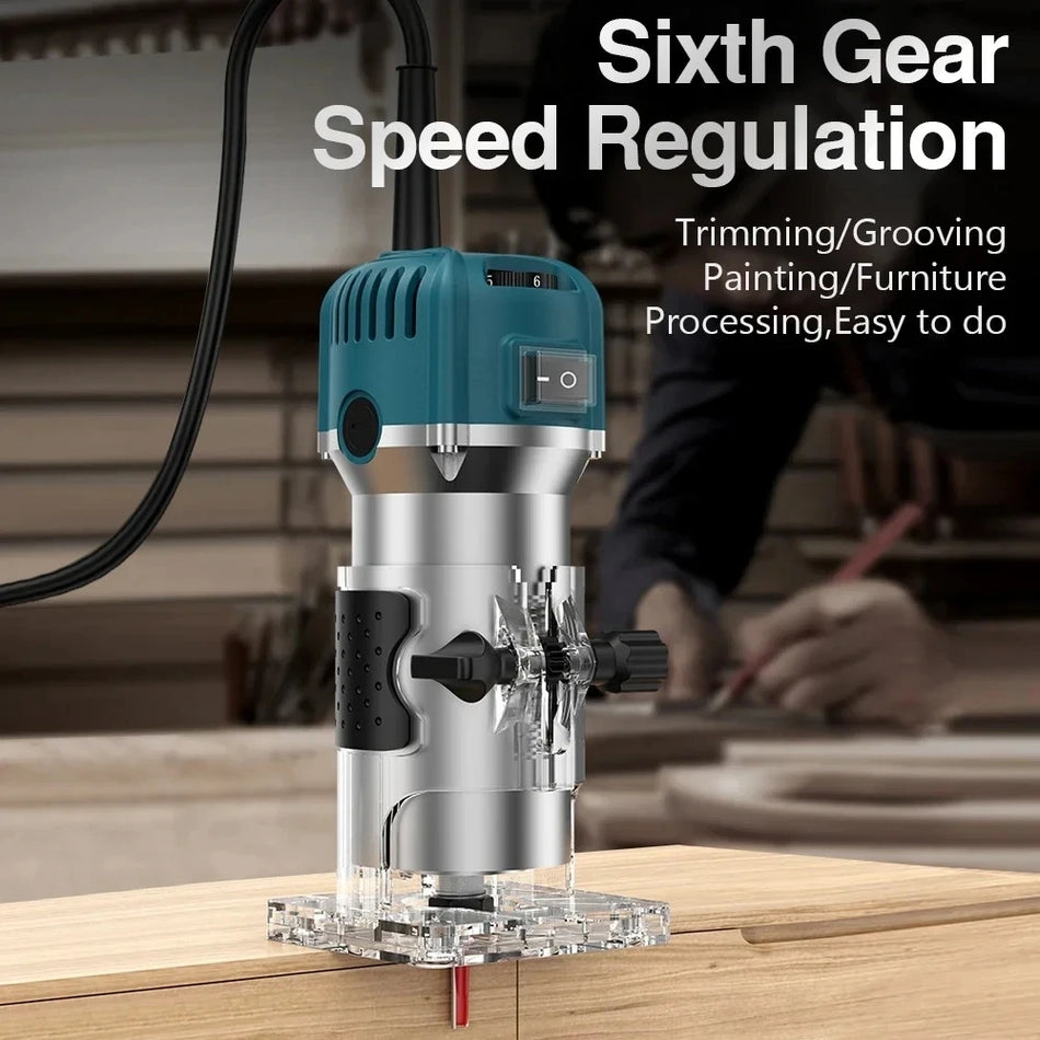 6-Gang 800W Elektrische Schneidemaschine – Hoher Drehmoment