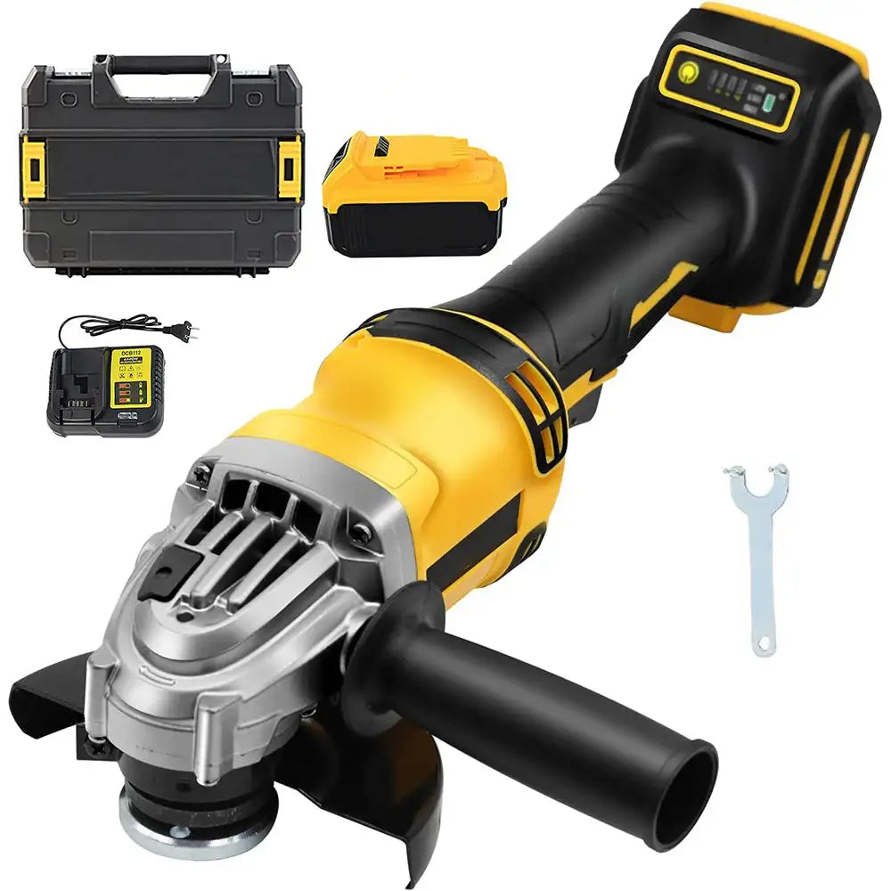 Brushless 1280W 125mm Angle Grinder 4 Speeds DeWalt 20V With 1XBattery / Poland