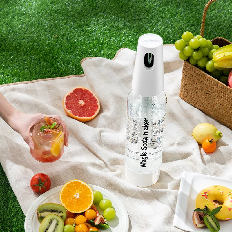 Portable Soda Maker Sparkling Water Bottle &ndash; BPA Free