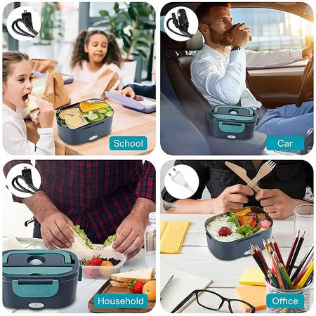 2 In 1 Home Car Electric Lunch Box &ndash; Rapid Heating