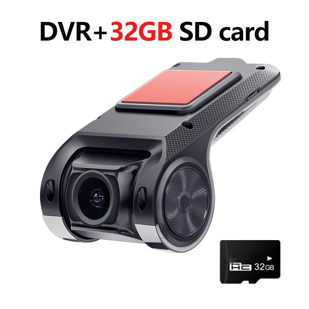 AKAMATE Car DVR Recorder - Full HD 720P Plug And Play DVR720P 32GB