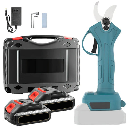 Cordless 500W Brushless Pruning Shears 25mm For Makita 18V With 2XBattery / spain