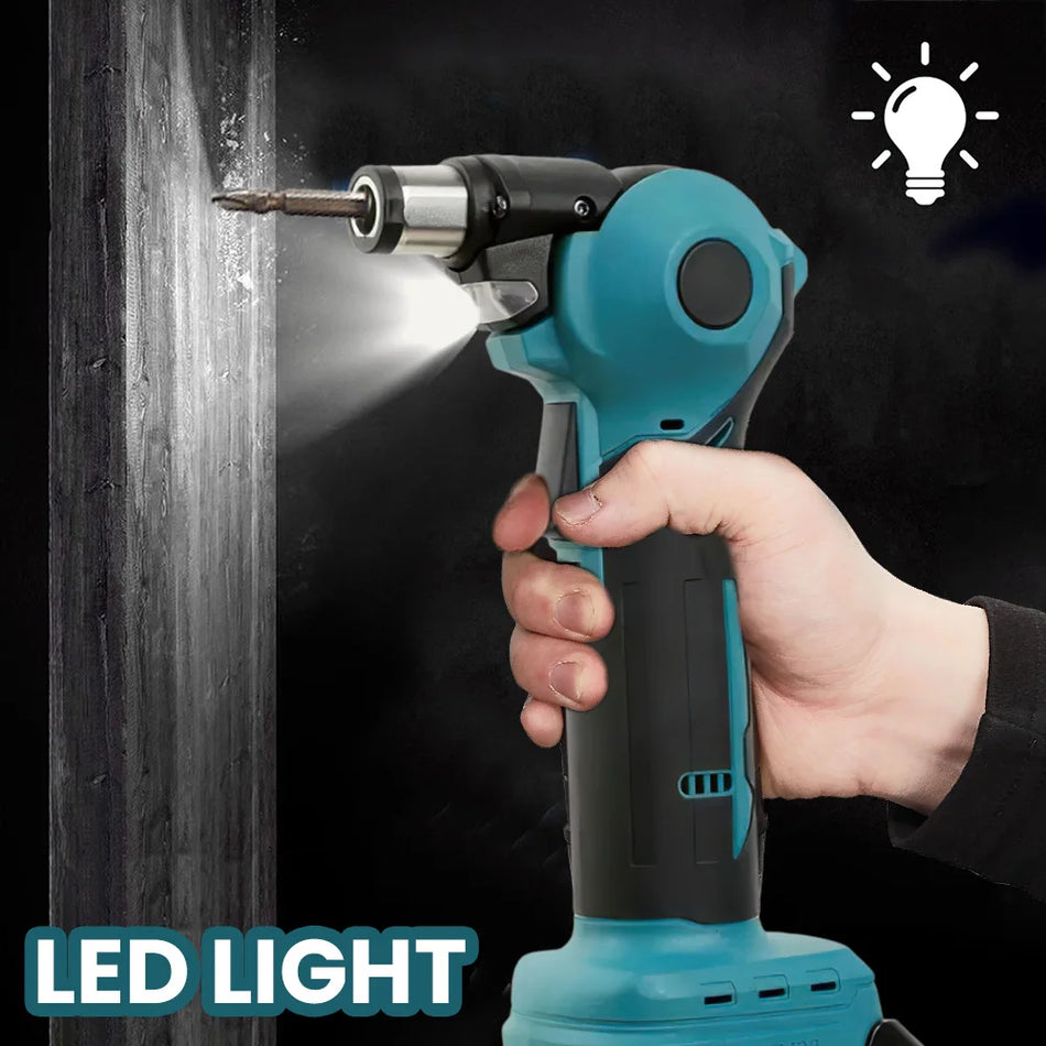 Berbequim Sem Fios 4200IPM 0 45 90 Ajustável Makita 18V