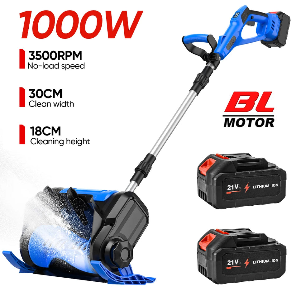 Pala de Nieve Inalámbrica Sin Escobillas 3500 RPM para Batería Makita